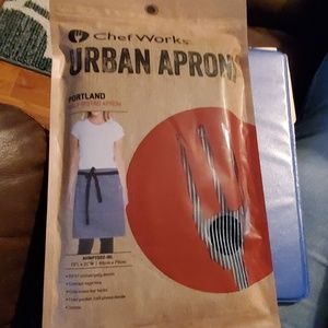 Chef Works Urban Apron Portland style NWT OS